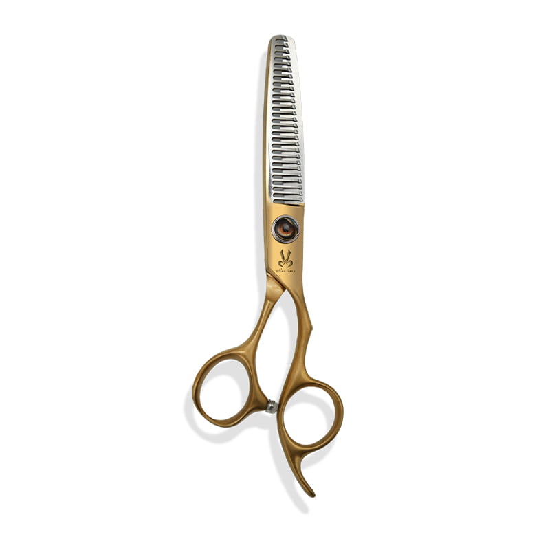 Matte Aurum Full-Size princeps NITROGENIUM Haircutting Shear Set