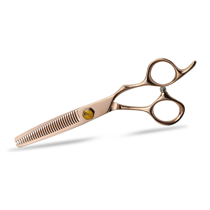 Rosa Aurum 440C Steel Haircutting Forfex