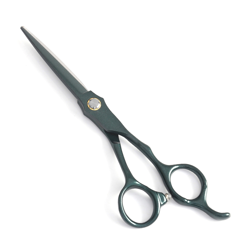 Green HELIANTHUS Series Lorem High-Carbon Diver Haircutting Forfex